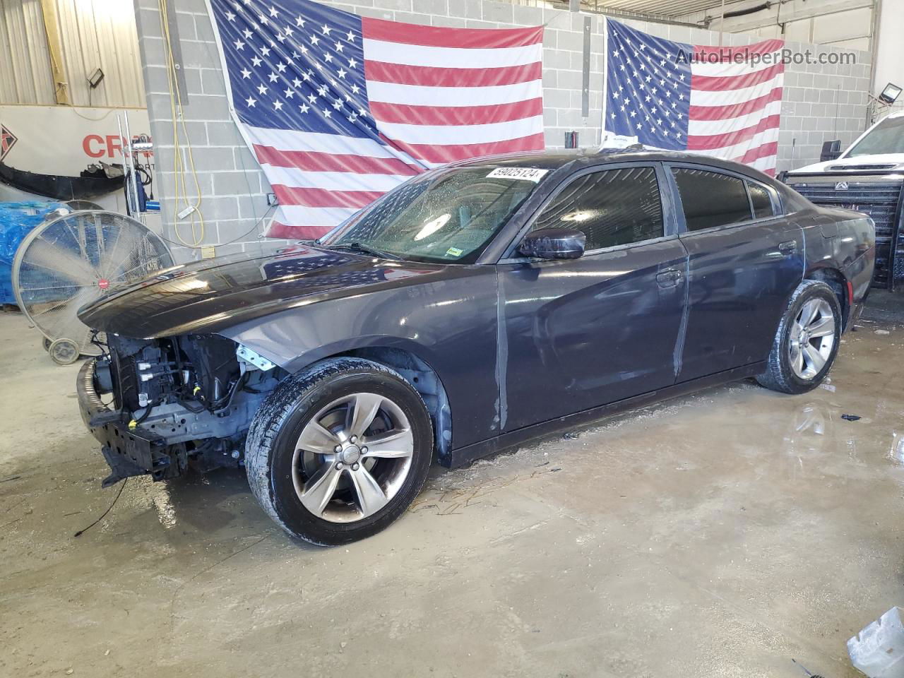 2016 Dodge Charger Sxt Угольный vin: 2C3CDXHG5GH326527