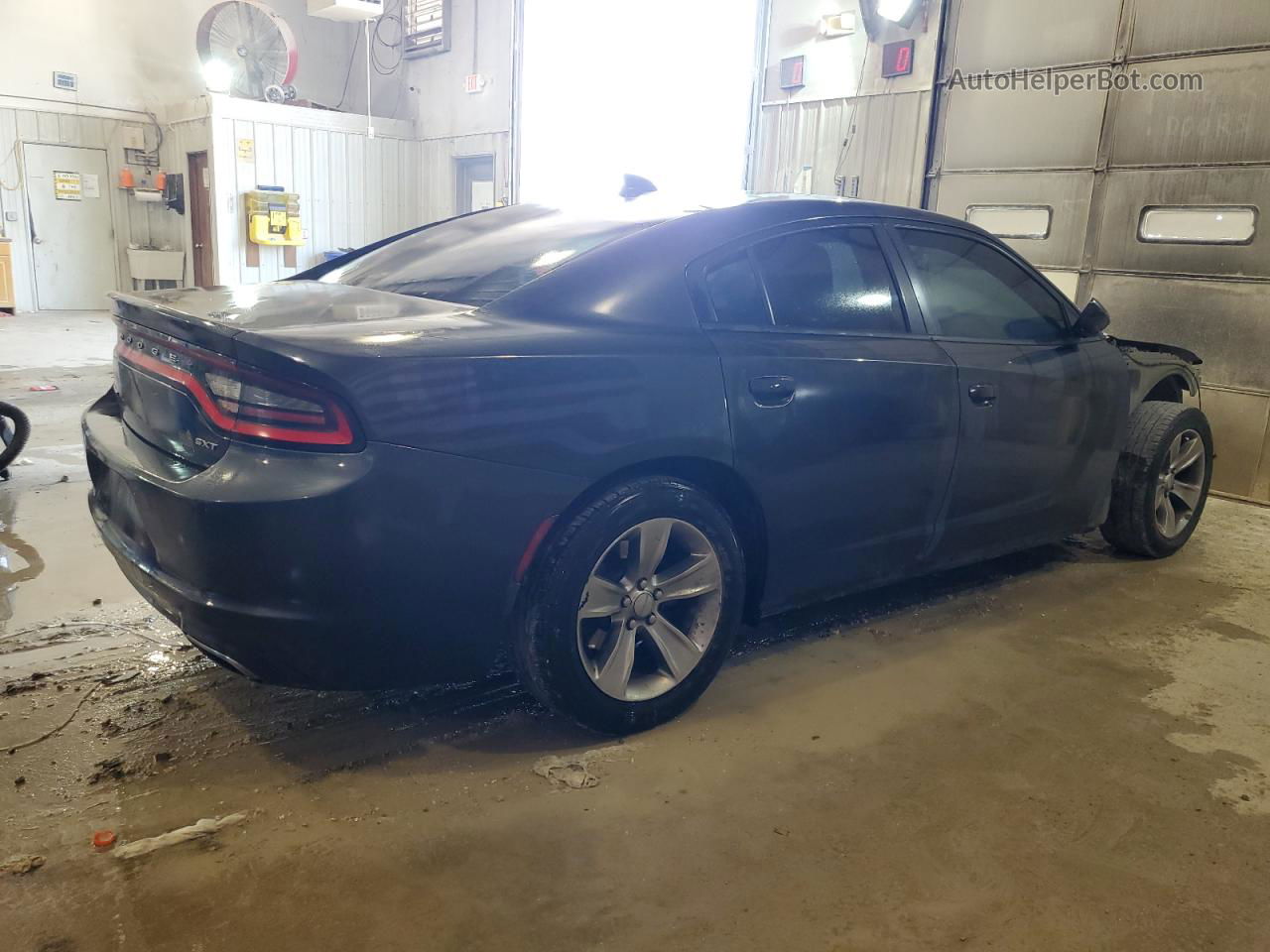 2016 Dodge Charger Sxt Charcoal vin: 2C3CDXHG5GH326527