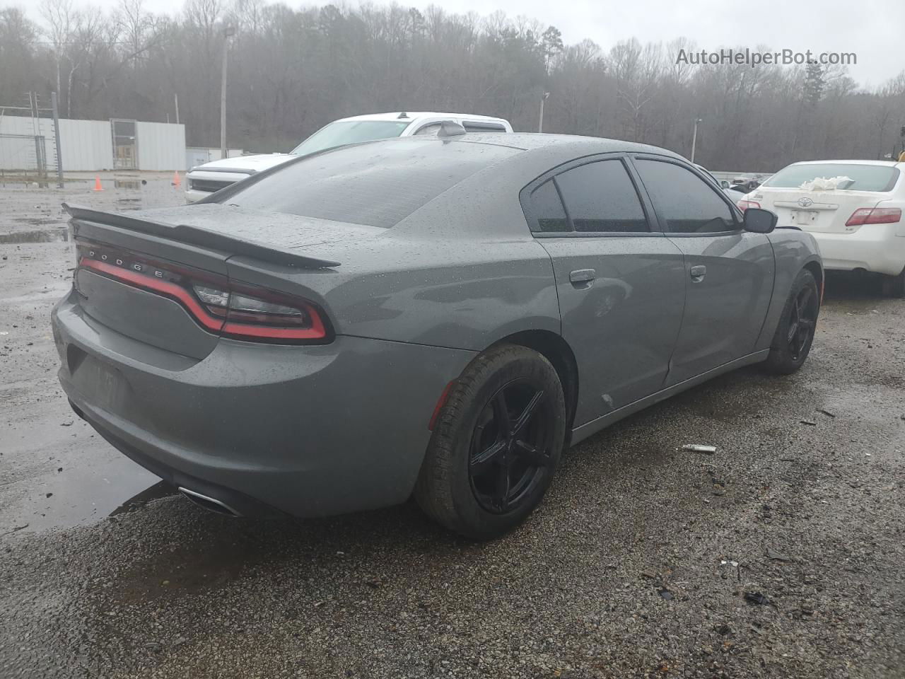 2017 Dodge Charger Sxt Charcoal vin: 2C3CDXHG5HH515034