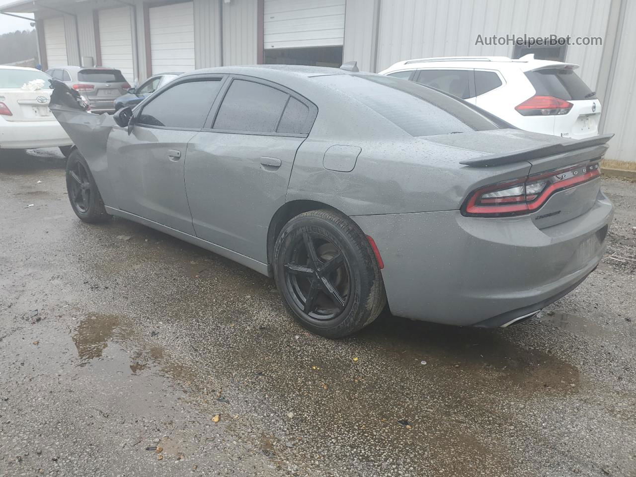 2017 Dodge Charger Sxt Charcoal vin: 2C3CDXHG5HH515034