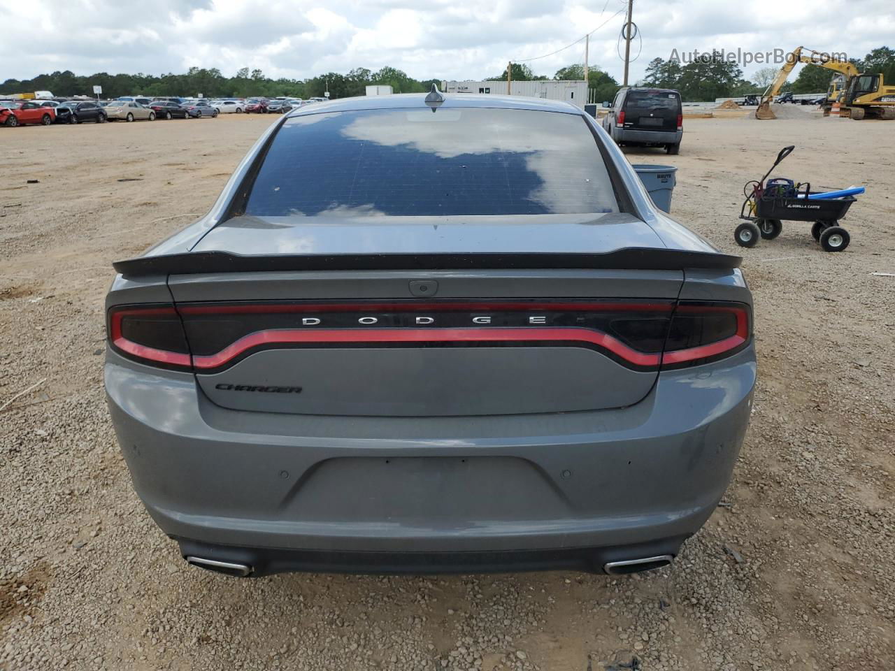 2018 Dodge Charger Sxt Plus Gray vin: 2C3CDXHG5JH152210