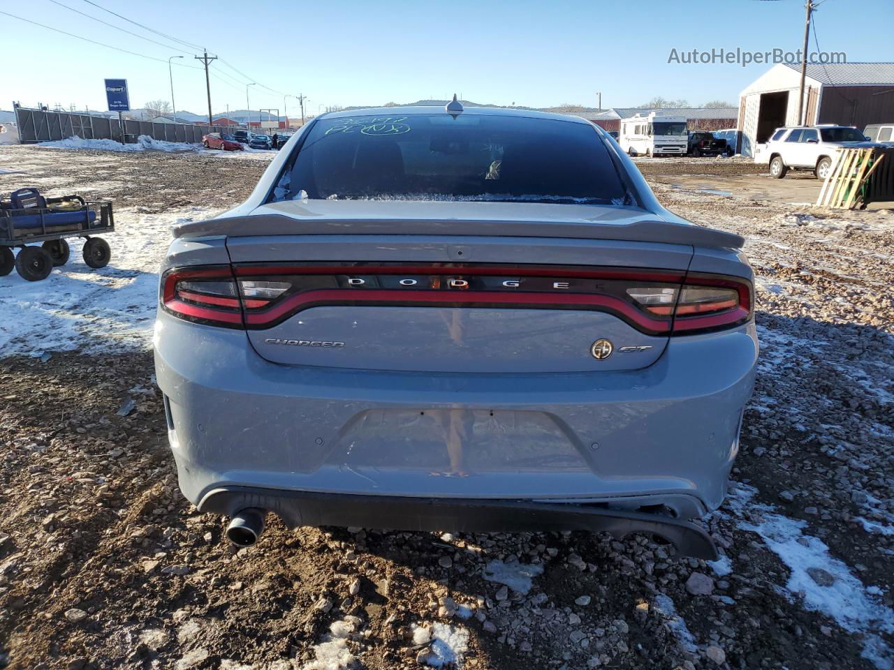 2021 Dodge Charger Gt Серебряный vin: 2C3CDXHG5MH506523