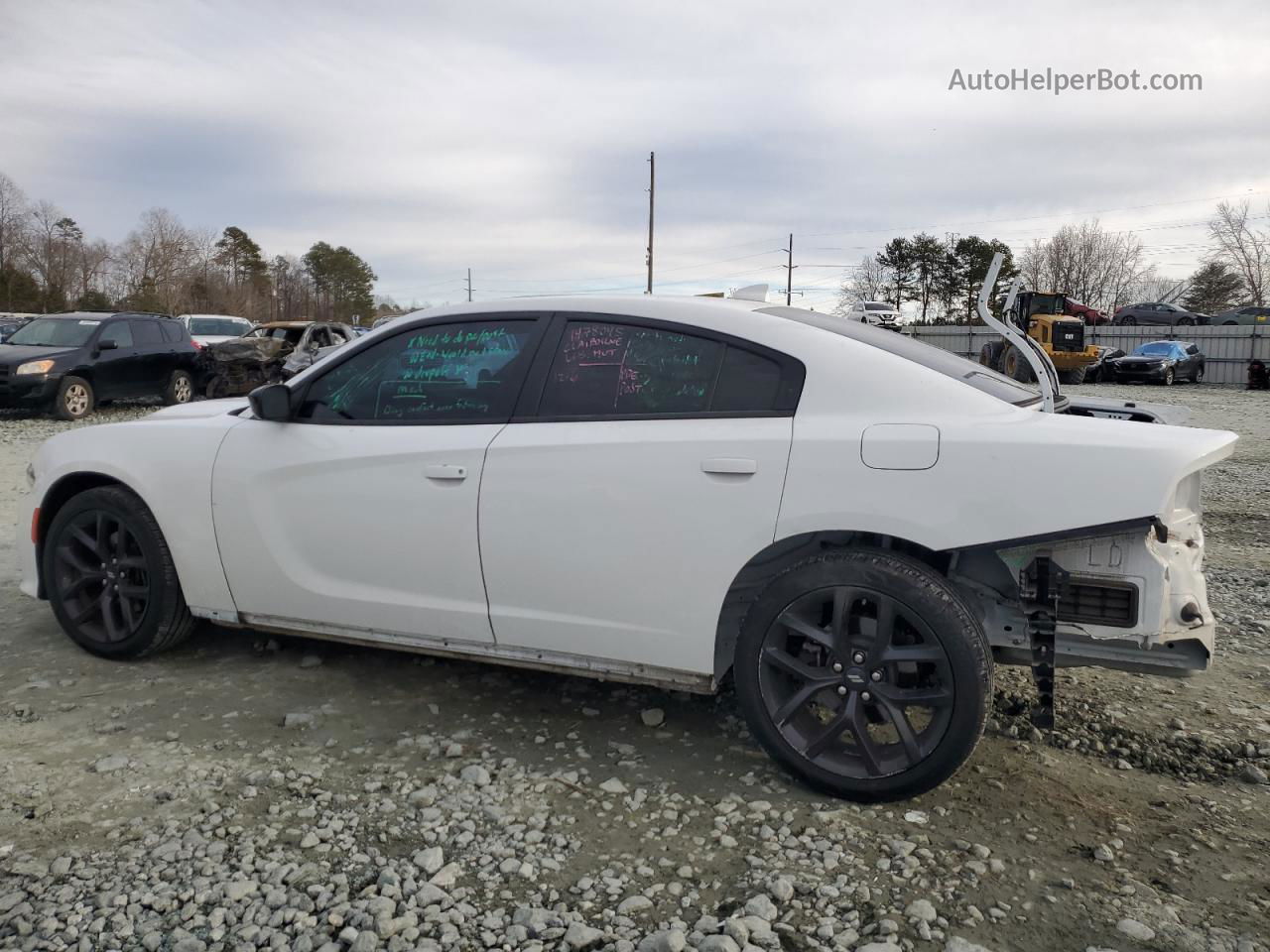 2021 Dodge Charger Gt Белый vin: 2C3CDXHG5MH527856