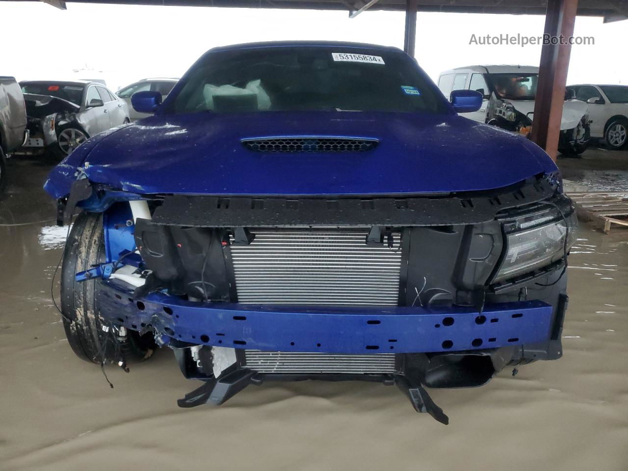 2021 Dodge Charger Gt Blue vin: 2C3CDXHG5MH581531