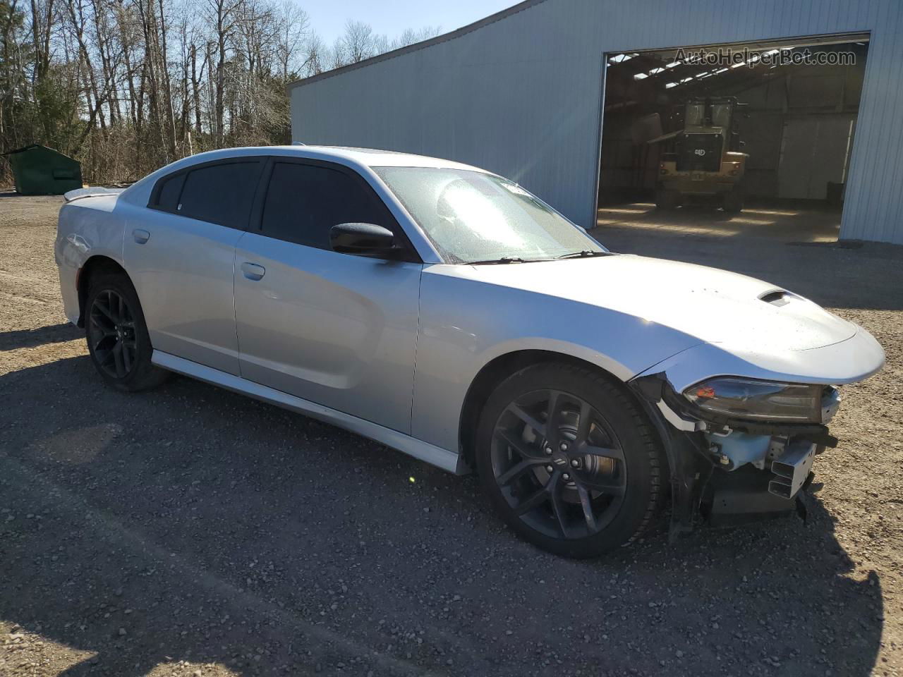 2021 Dodge Charger Gt Silver vin: 2C3CDXHG5MH603477