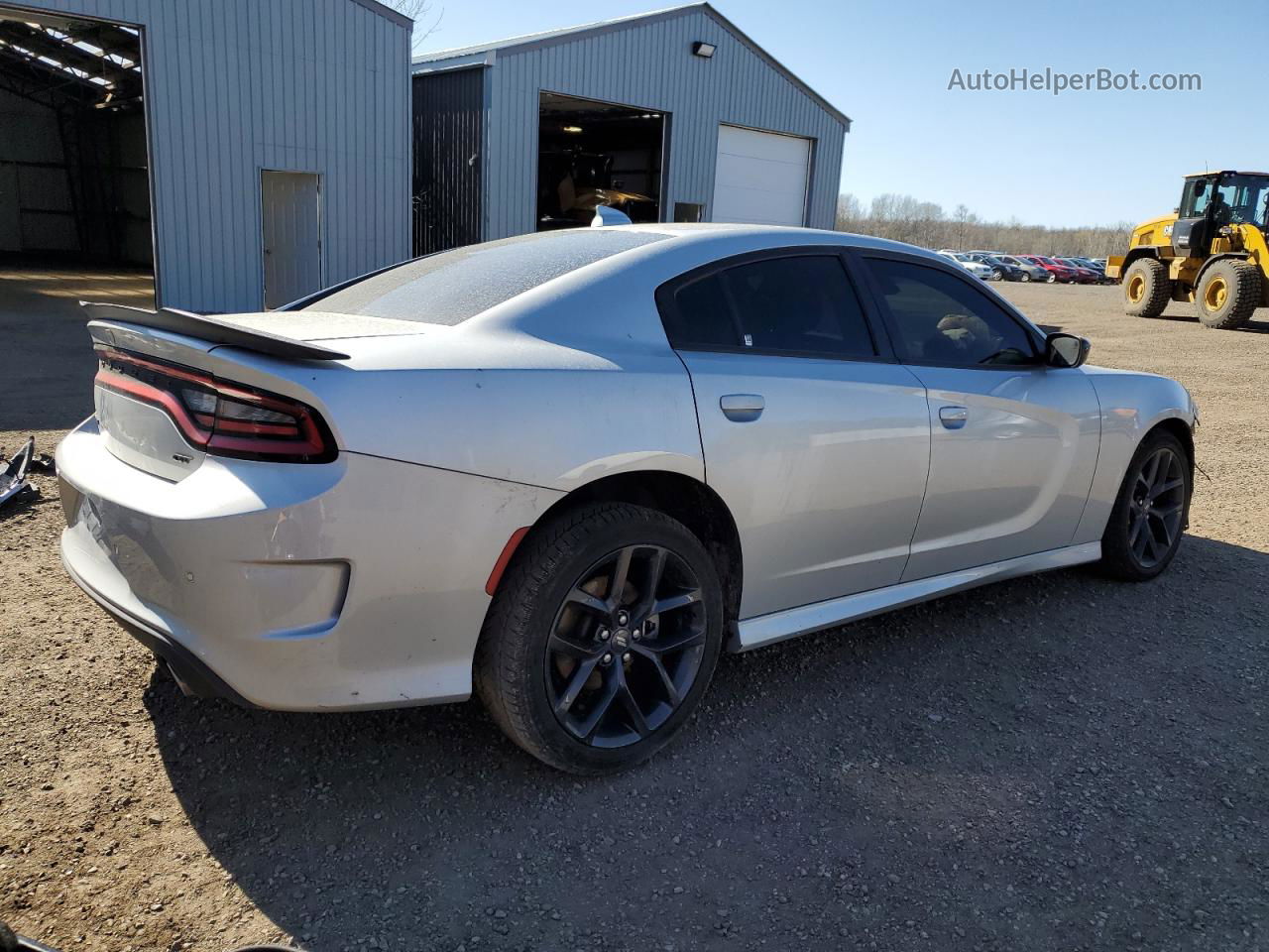 2021 Dodge Charger Gt Silver vin: 2C3CDXHG5MH603477