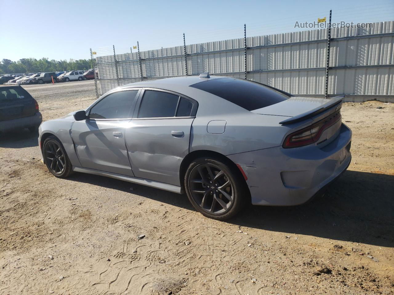 2021 Dodge Charger Gt Серый vin: 2C3CDXHG5MH634048