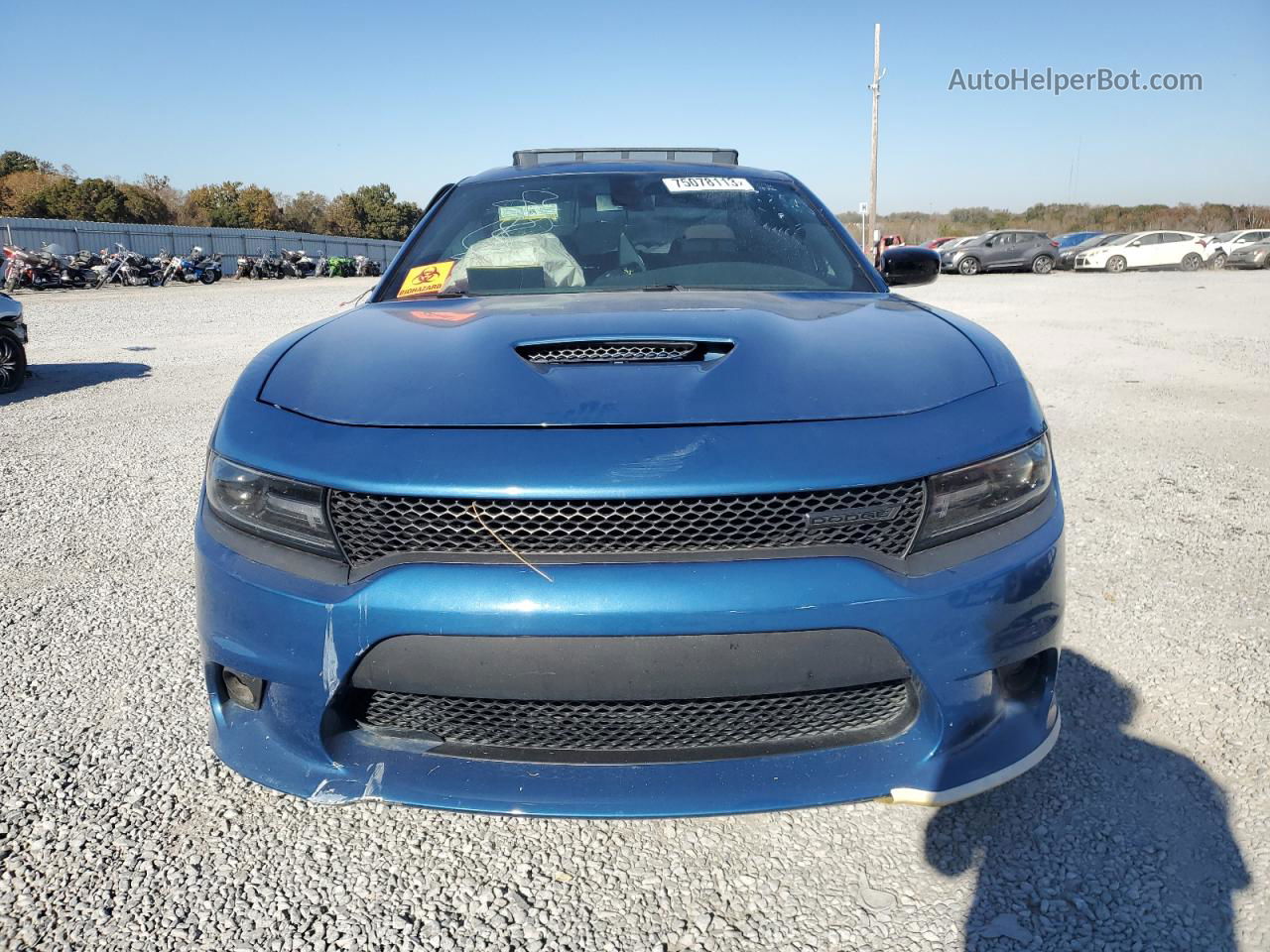 2021 Dodge Charger Gt Blue vin: 2C3CDXHG5MH644272