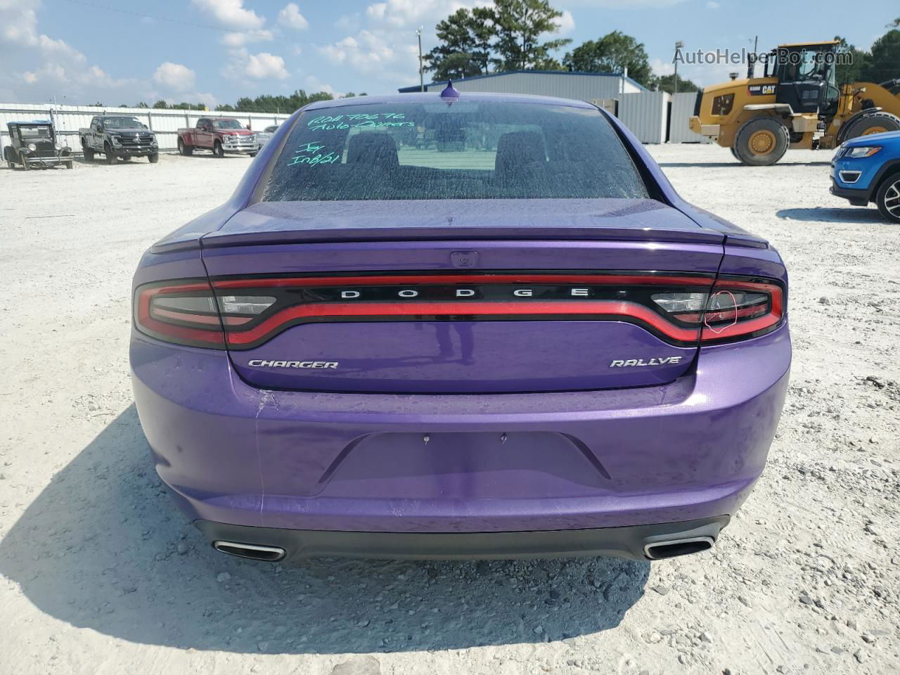 2016 Dodge Charger Sxt Purple vin: 2C3CDXHG6GH205117