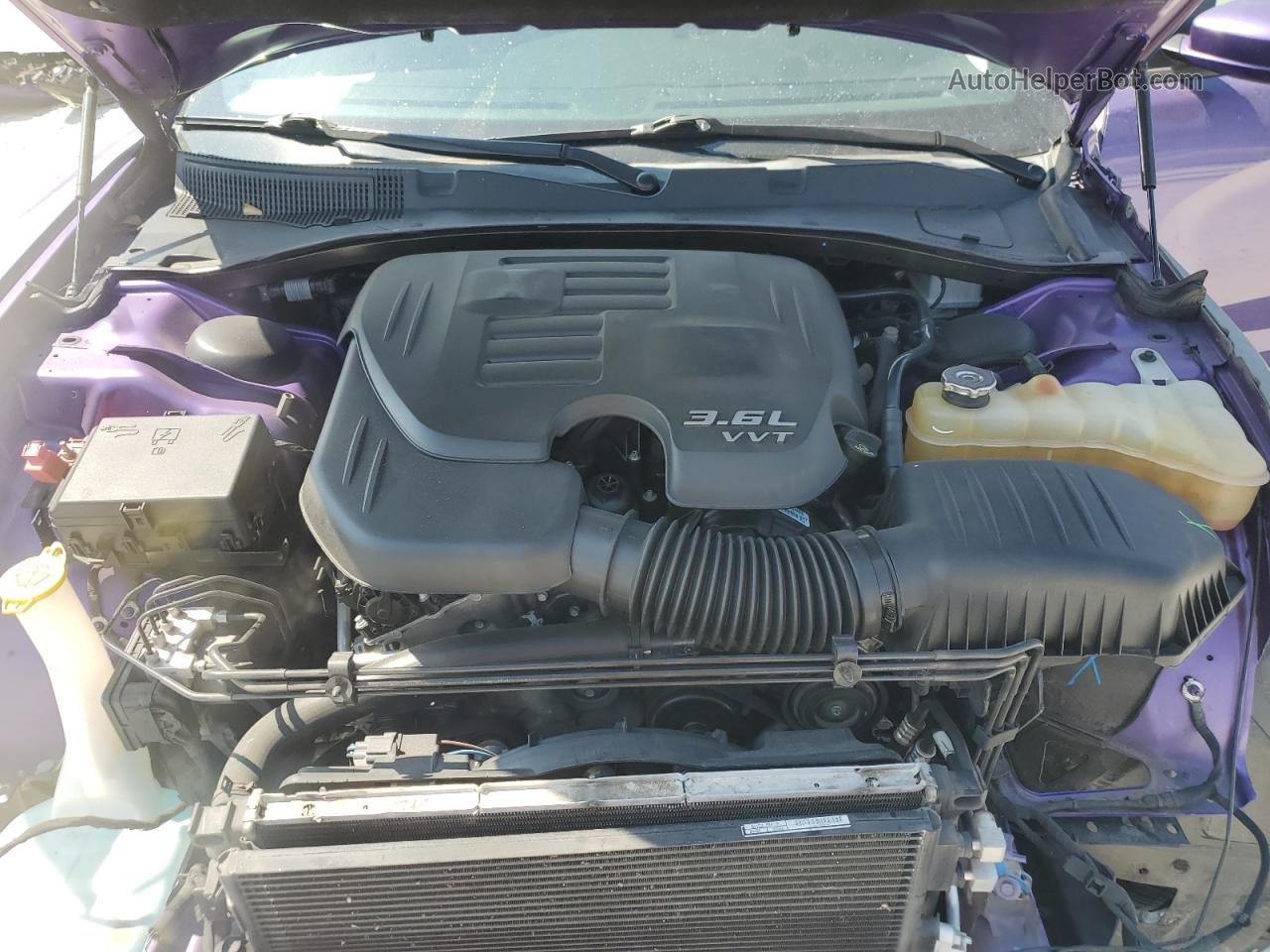 2016 Dodge Charger Sxt Purple vin: 2C3CDXHG6GH205117