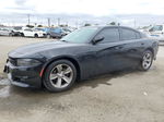 2017 Dodge Charger Sxt Black vin: 2C3CDXHG6HH524230