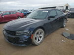 2017 Dodge Charger Sxt Black vin: 2C3CDXHG6HH549497