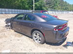 2017 Dodge Charger Sxt Rwd Gray vin: 2C3CDXHG6HH595217