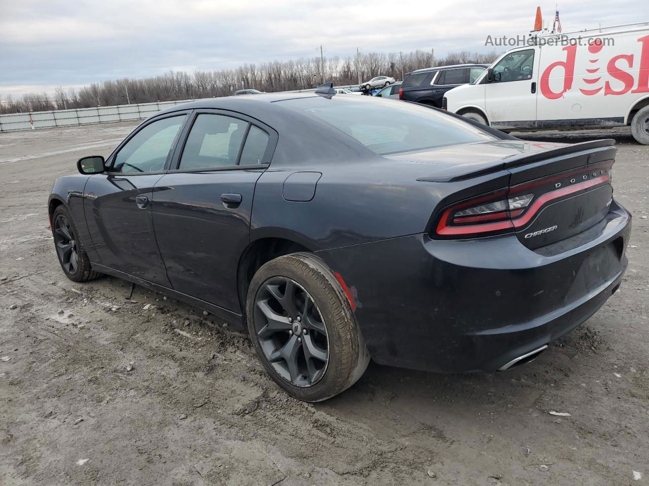 2017 Dodge Charger Sxt Серый vin: 2C3CDXHG6HH628054