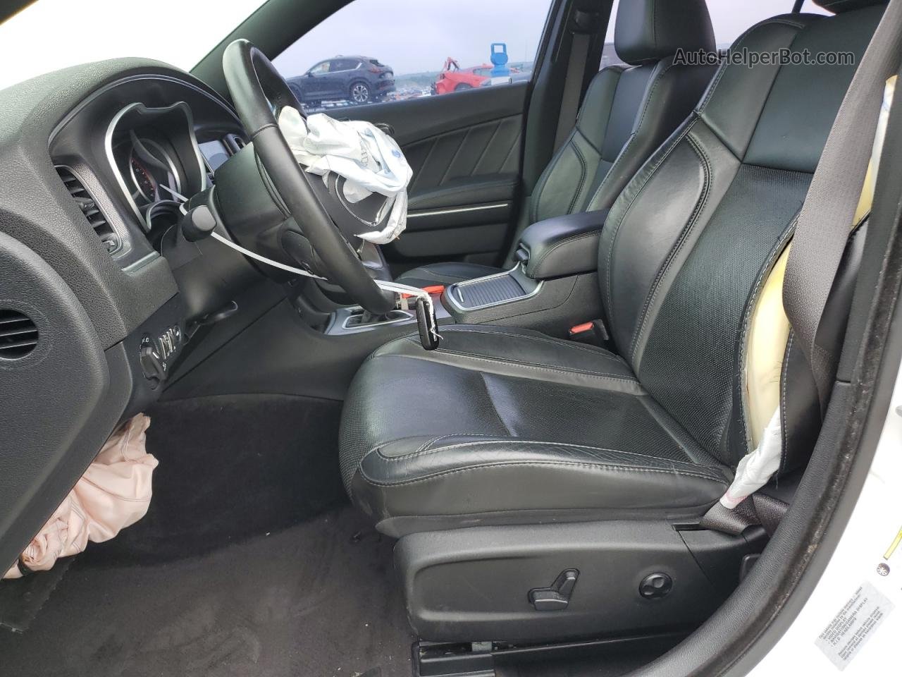 2018 Dodge Charger Sxt Plus White vin: 2C3CDXHG6JH113335