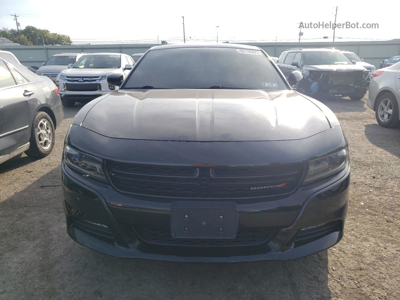 2018 Dodge Charger Sxt Plus Black vin: 2C3CDXHG6JH125131