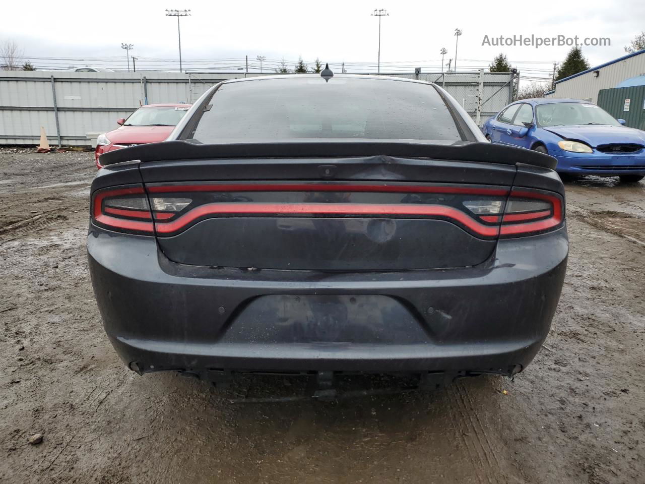 2018 Dodge Charger Sxt Plus Угольный vin: 2C3CDXHG6JH153916