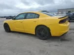 2018 Dodge Charger Sxt Plus Yellow vin: 2C3CDXHG6JH187371