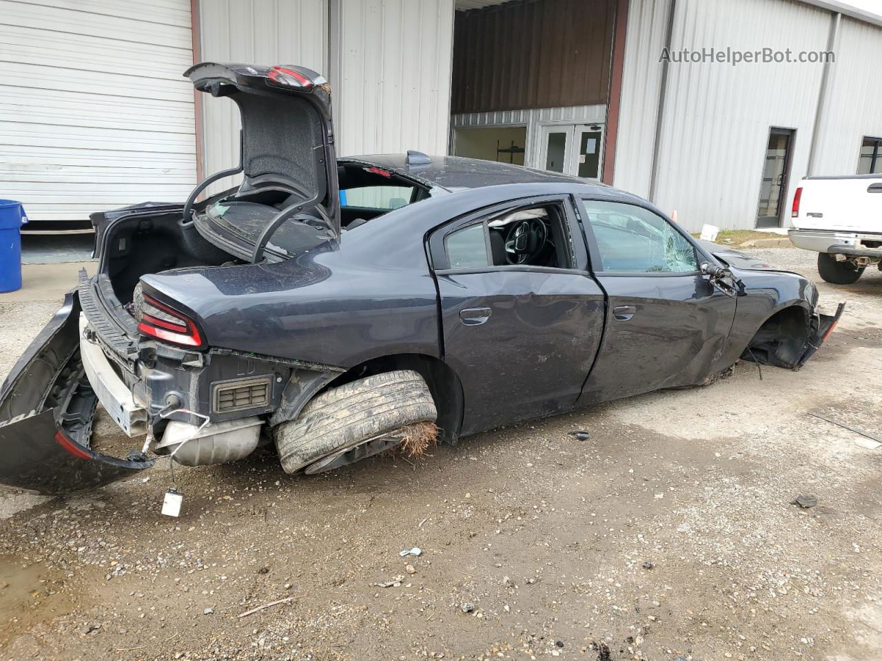 2018 Dodge Charger Sxt Plus Угольный vin: 2C3CDXHG6JH235838