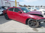 2018 Dodge Charger Sxt Plus Rwd Burgundy vin: 2C3CDXHG6JH319254