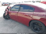 2018 Dodge Charger Sxt Plus Rwd Burgundy vin: 2C3CDXHG6JH319254