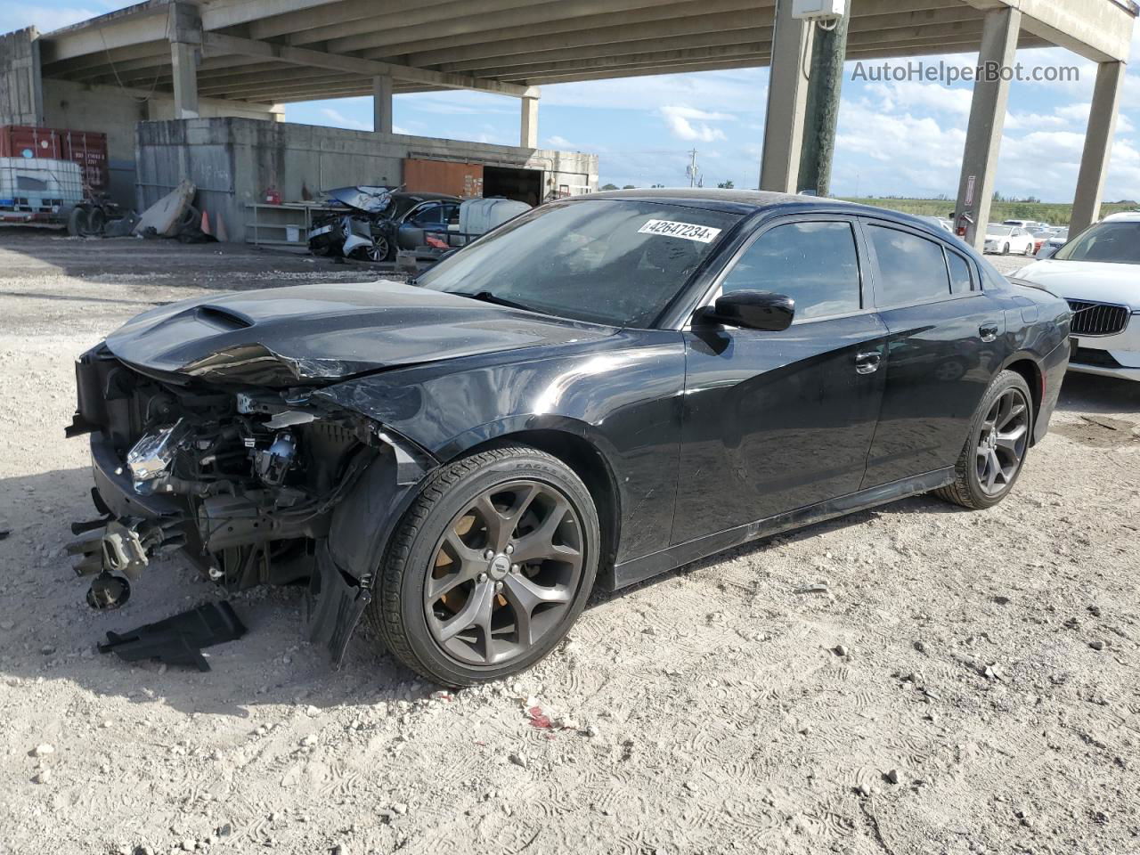 2018 Dodge Charger Sxt Plus Черный vin: 2C3CDXHG6JH325569