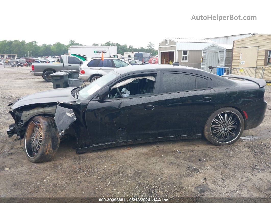 2016 Dodge Charger Sxt Black vin: 2C3CDXHG7GH234917