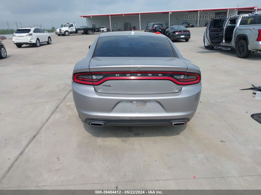 2016 Dodge Charger Sxt Gray vin: 2C3CDXHG7GH286046