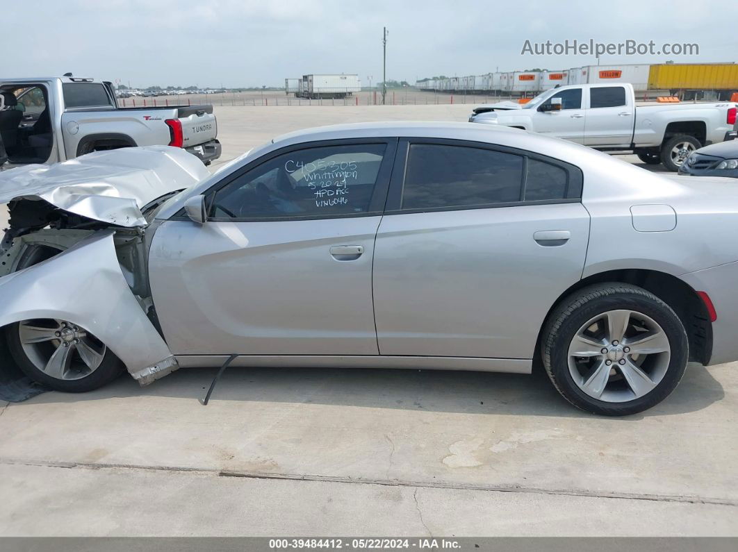 2016 Dodge Charger Sxt Gray vin: 2C3CDXHG7GH286046