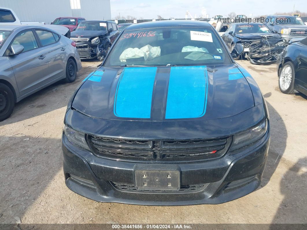 2017 Dodge Charger Sxt Rwd Black vin: 2C3CDXHG7HH520655