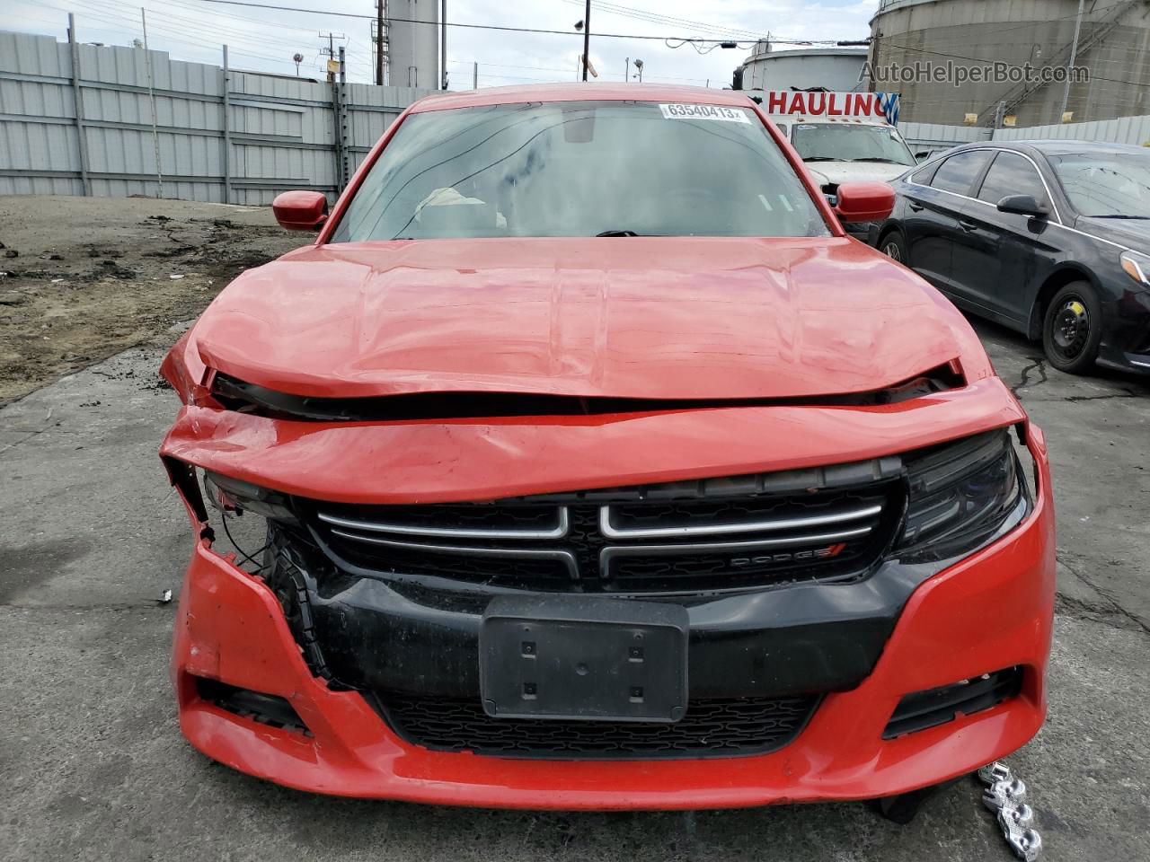 2017 Dodge Charger Sxt Красный vin: 2C3CDXHG7HH556930