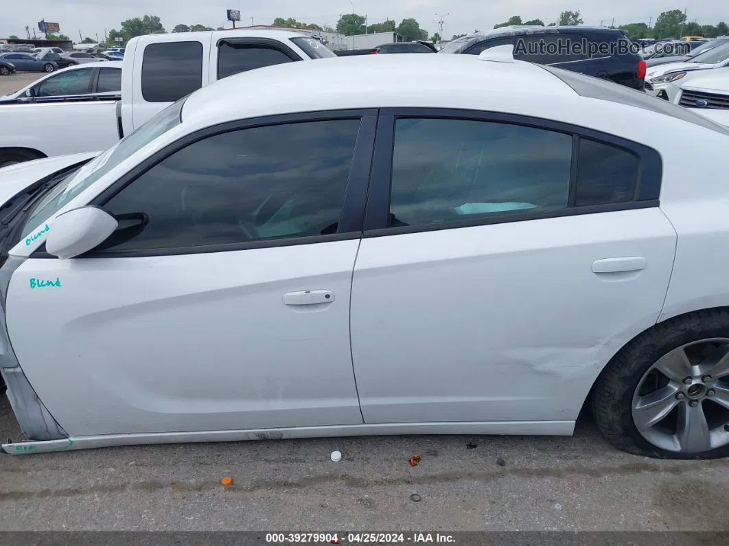 2017 Dodge Charger Sxt Rwd Белый vin: 2C3CDXHG7HH562162