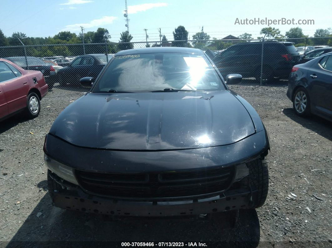 2018 Dodge Charger Sxt Plus Black vin: 2C3CDXHG7JH152080