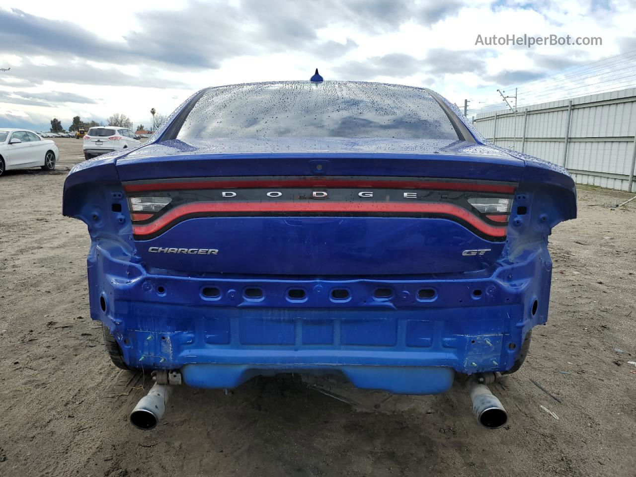 2021 Dodge Charger Gt Blue vin: 2C3CDXHG7MH616585