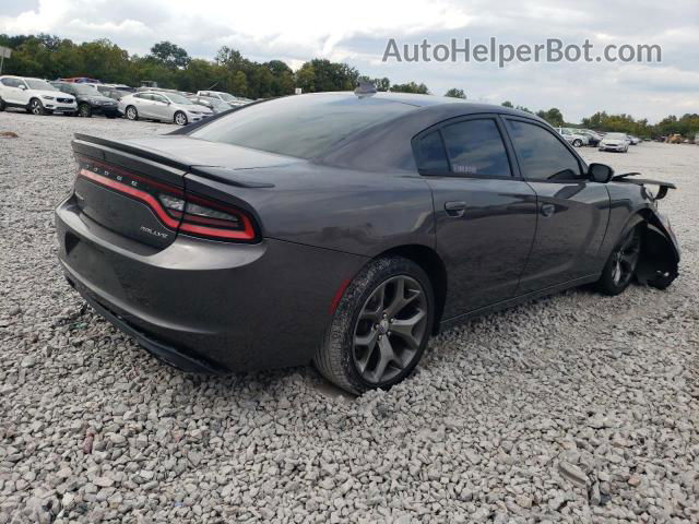 2016 Dodge Charger Sxt Серый vin: 2C3CDXHG8GH155451