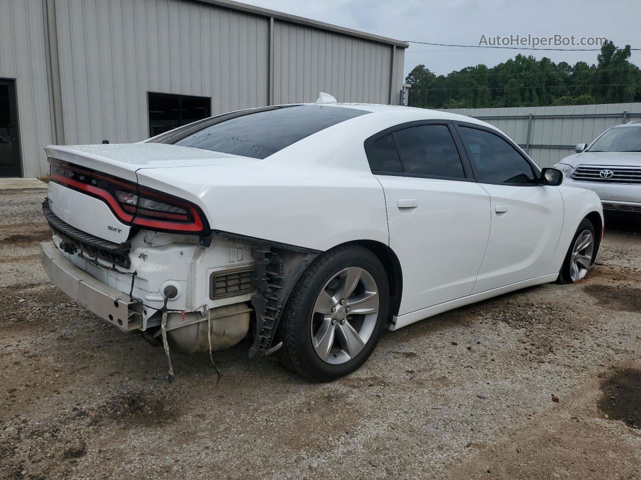 2016 Dodge Charger Sxt Белый vin: 2C3CDXHG8GH159077