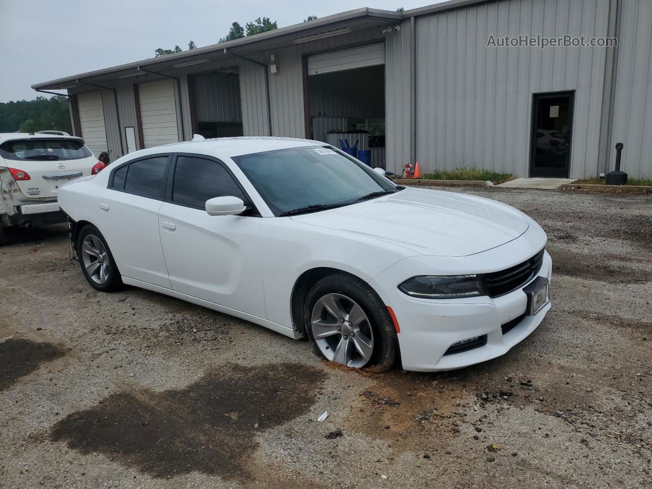 2016 Dodge Charger Sxt Белый vin: 2C3CDXHG8GH159077