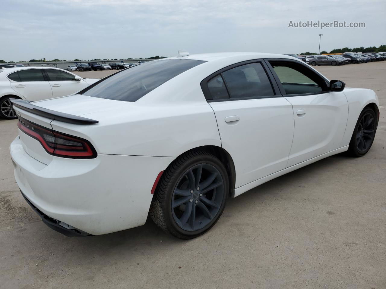 2016 Dodge Charger Sxt Белый vin: 2C3CDXHG8GH163288