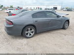 2016 Dodge Charger Sxt Gray vin: 2C3CDXHG8GH266260