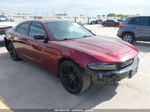 2017 Dodge Charger Sxt Rwd Maroon vin: 2C3CDXHG8HH504836