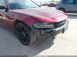 2017 Dodge Charger Sxt Rwd Maroon vin: 2C3CDXHG8HH504836