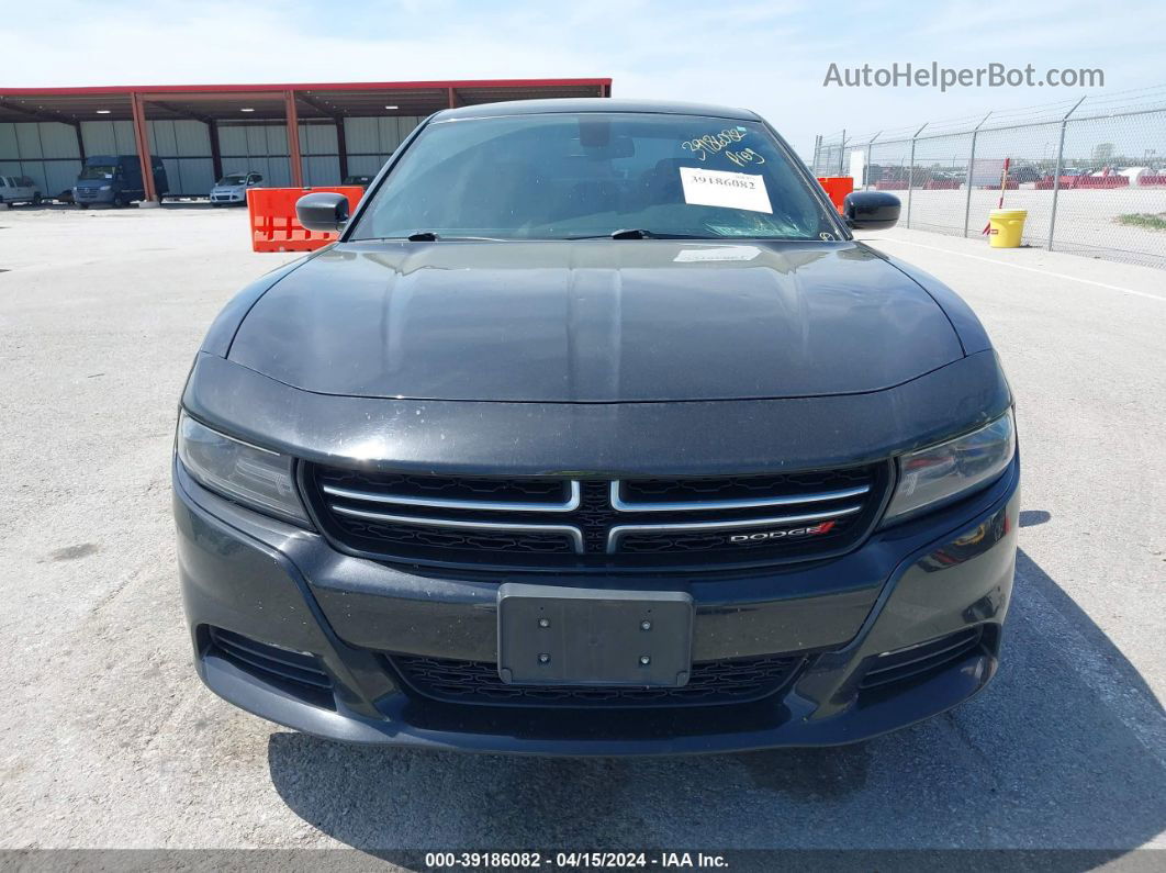 2017 Dodge Charger Sxt Rwd Black vin: 2C3CDXHG8HH601986