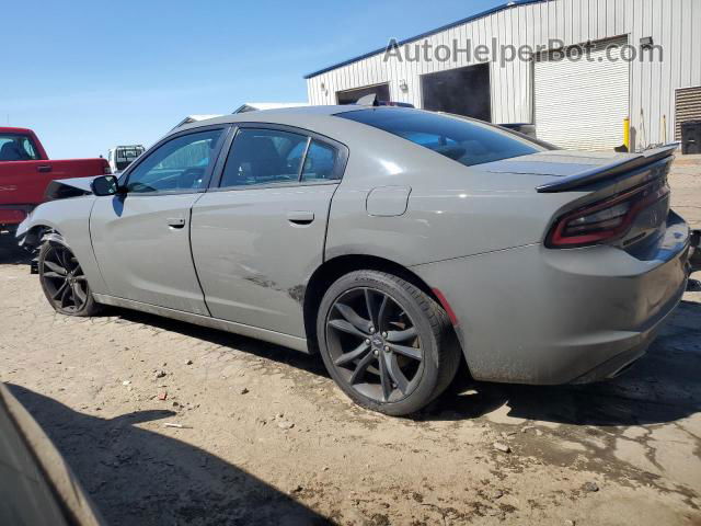 2017 Dodge Charger Sxt Gray vin: 2C3CDXHG8HH666997