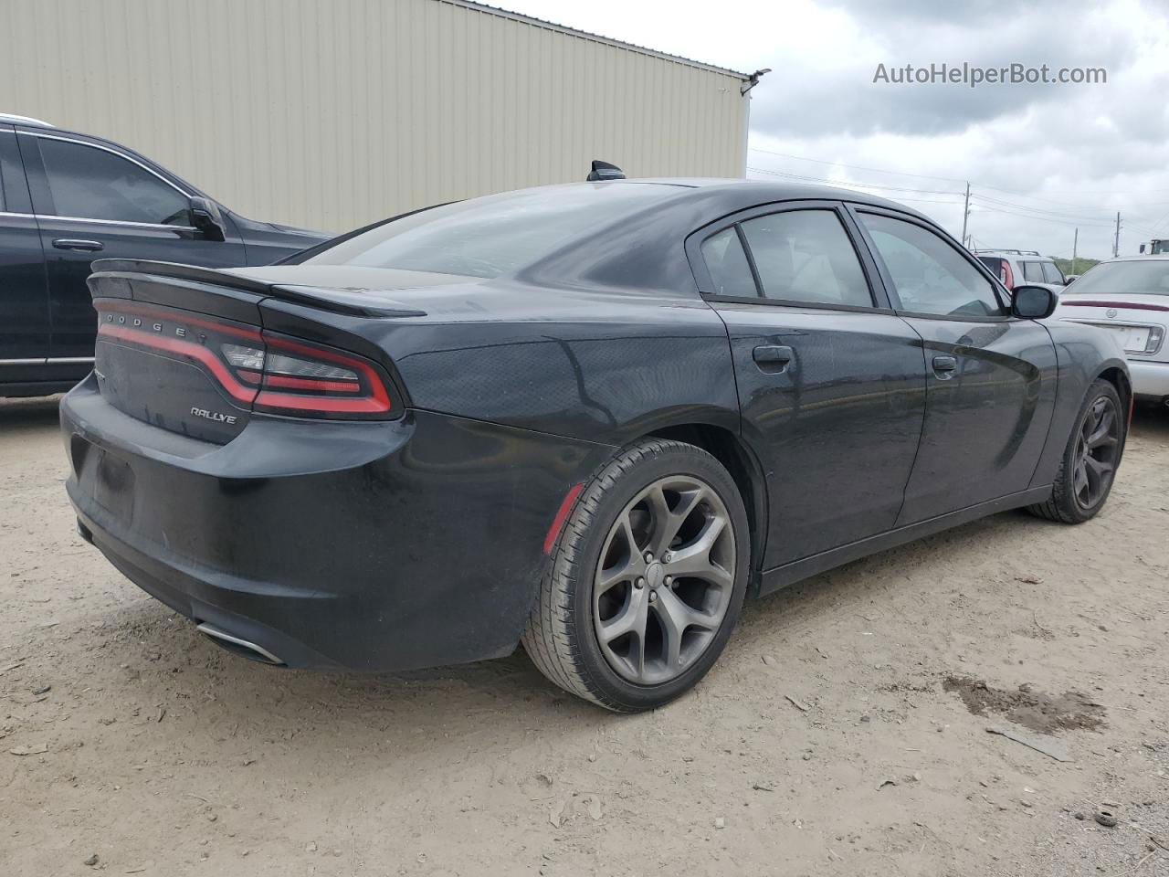 2016 Dodge Charger Sxt Black vin: 2C3CDXHG9GH132826