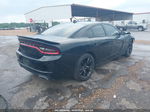 2016 Dodge Charger Sxt Black vin: 2C3CDXHG9GH143485