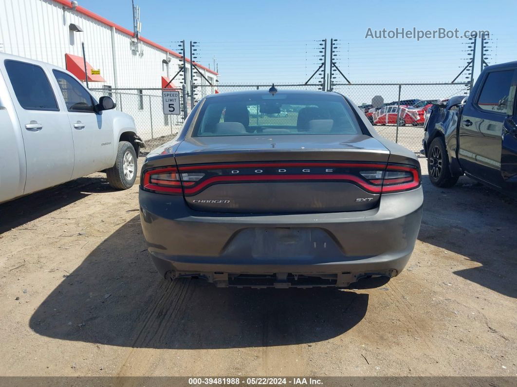 2016 Dodge Charger Sxt Black vin: 2C3CDXHG9GH172792