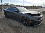 2016 Dodge Charger Sxt Black vin: 2C3CDXHG9GH192167