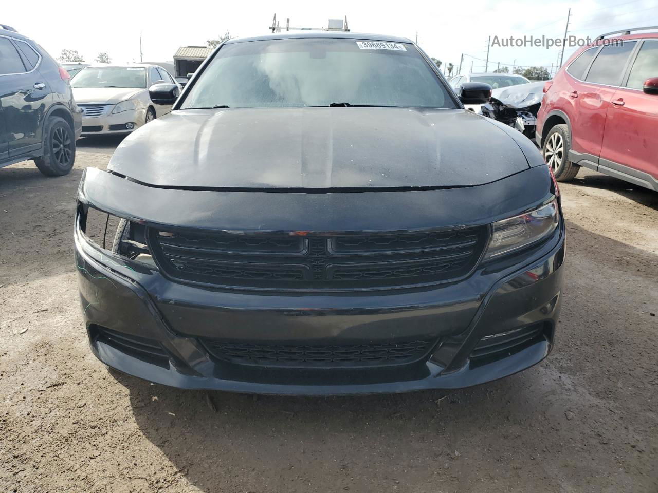 2016 Dodge Charger Sxt Черный vin: 2C3CDXHG9GH235163