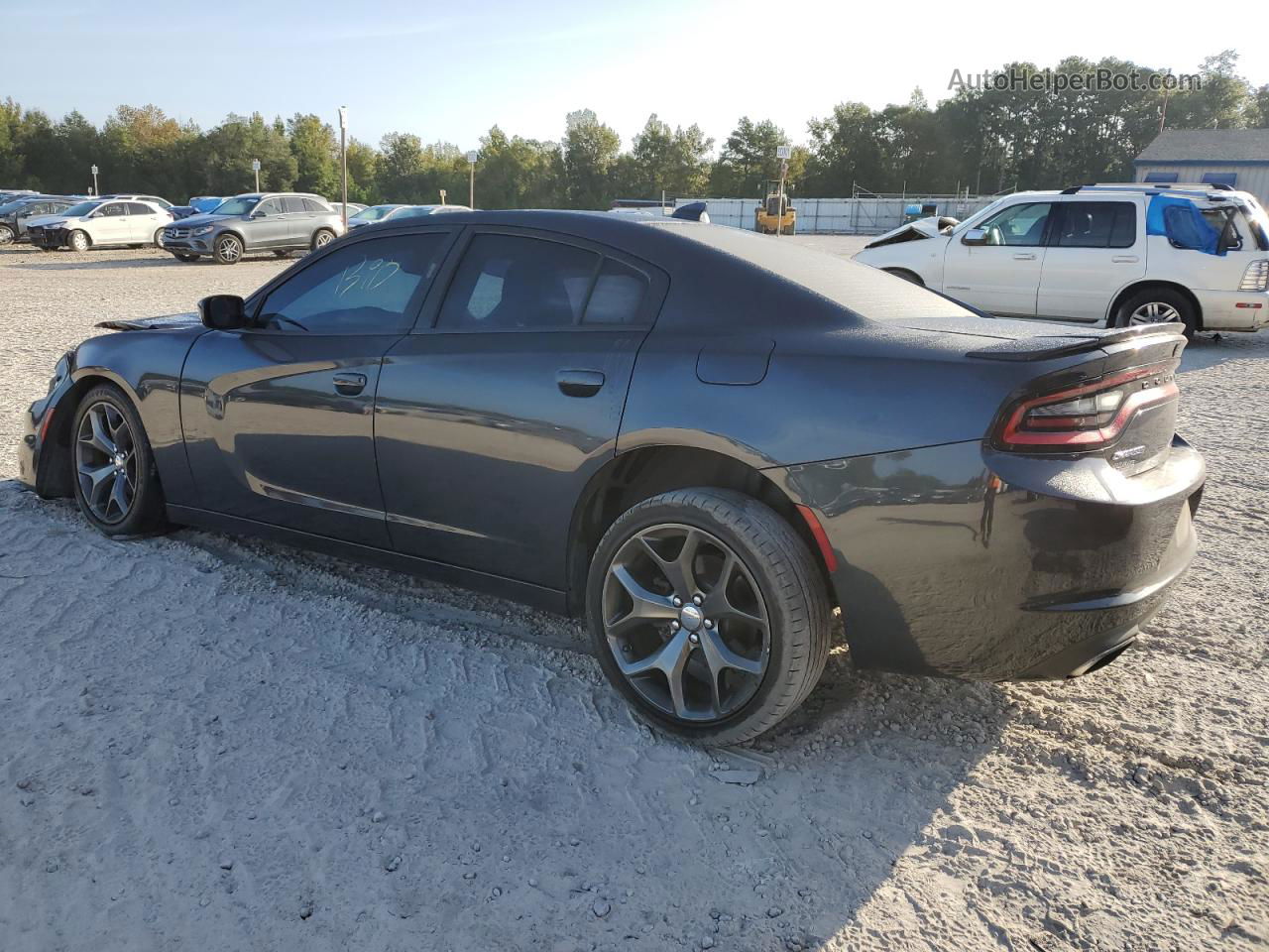 2016 Dodge Charger Sxt Black vin: 2C3CDXHG9GH357098