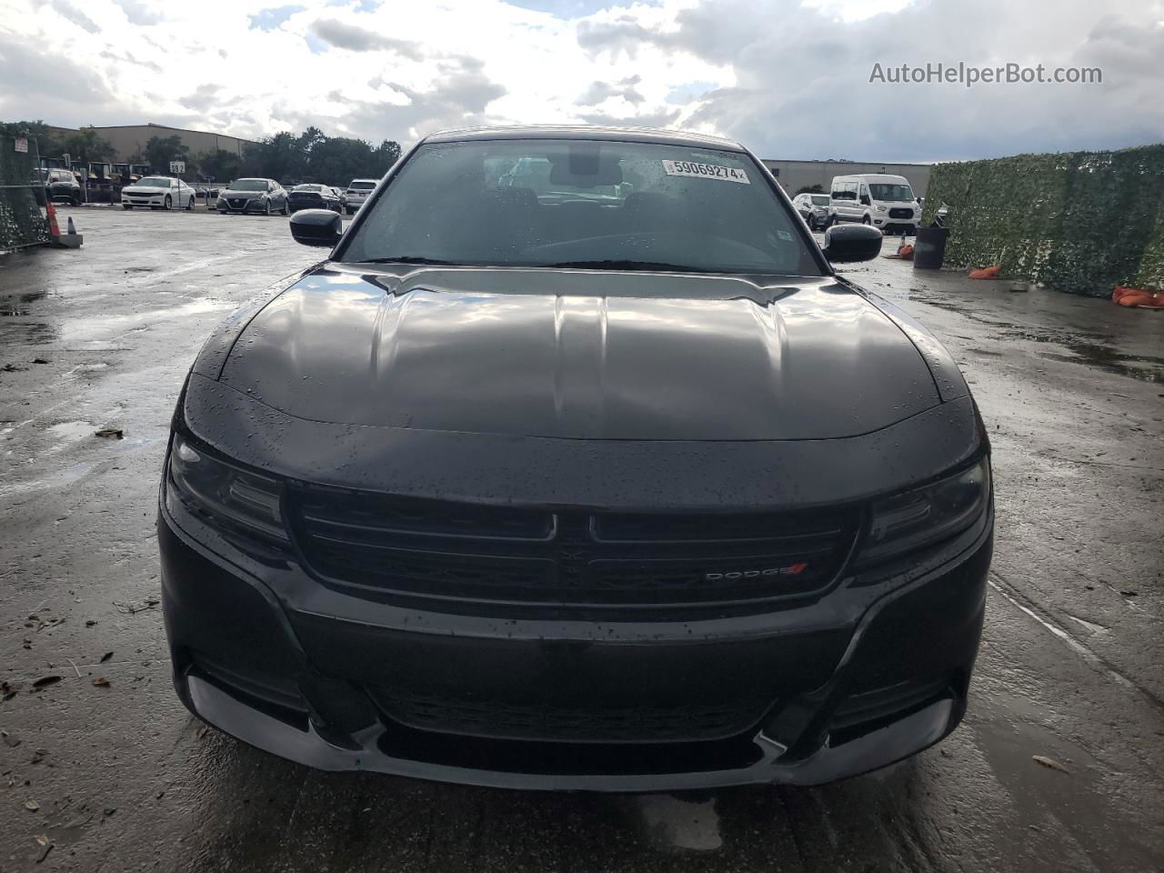 2017 Dodge Charger Sxt Black vin: 2C3CDXHG9HH520219